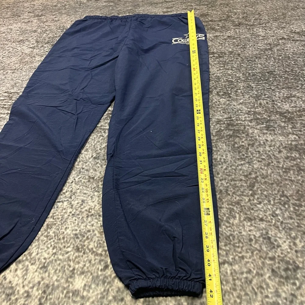 Vintage Dallas Cowboys Windbreaker Track Pants Mens 34